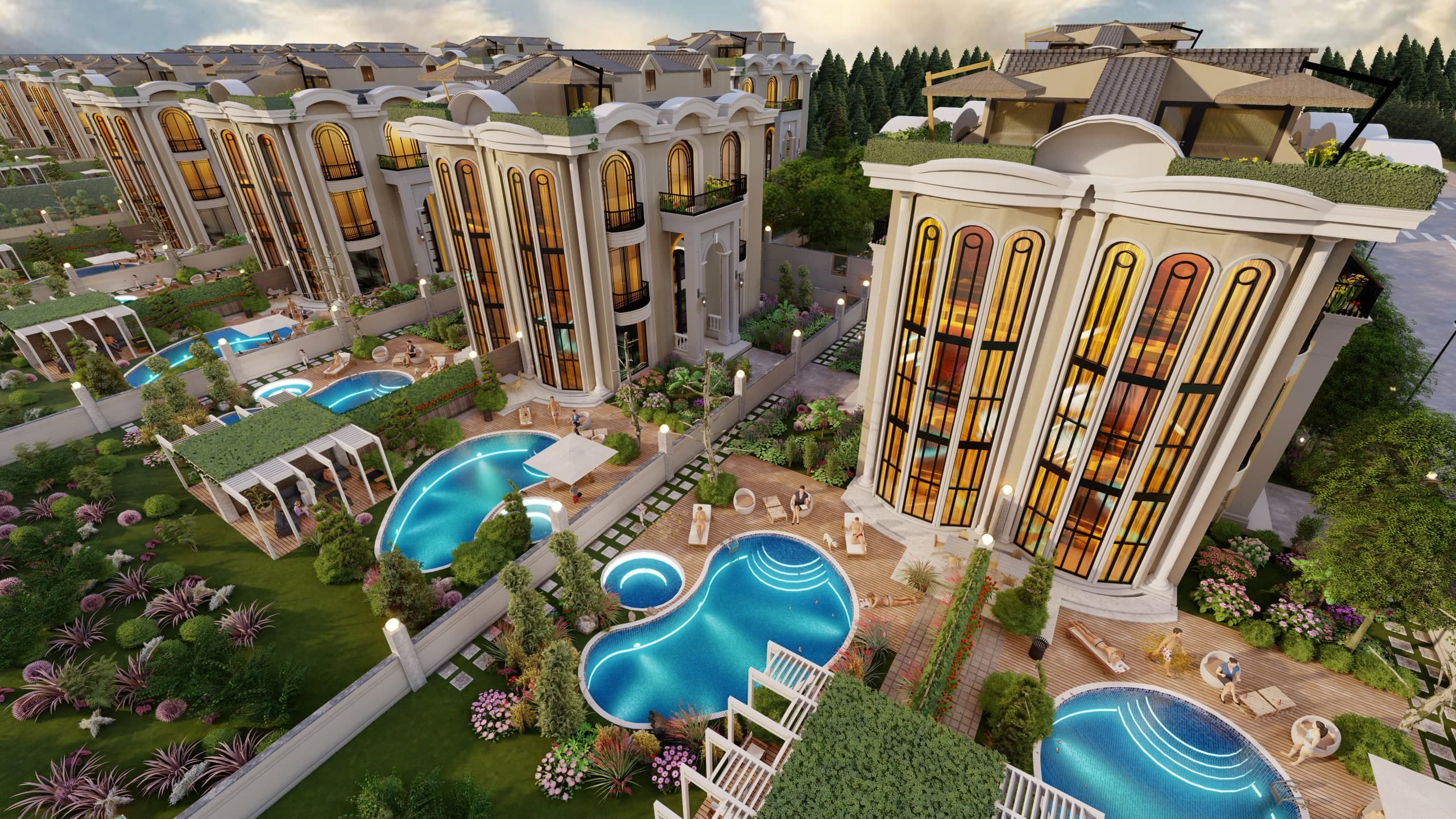 Kasr Istanbul Villas — نما 16