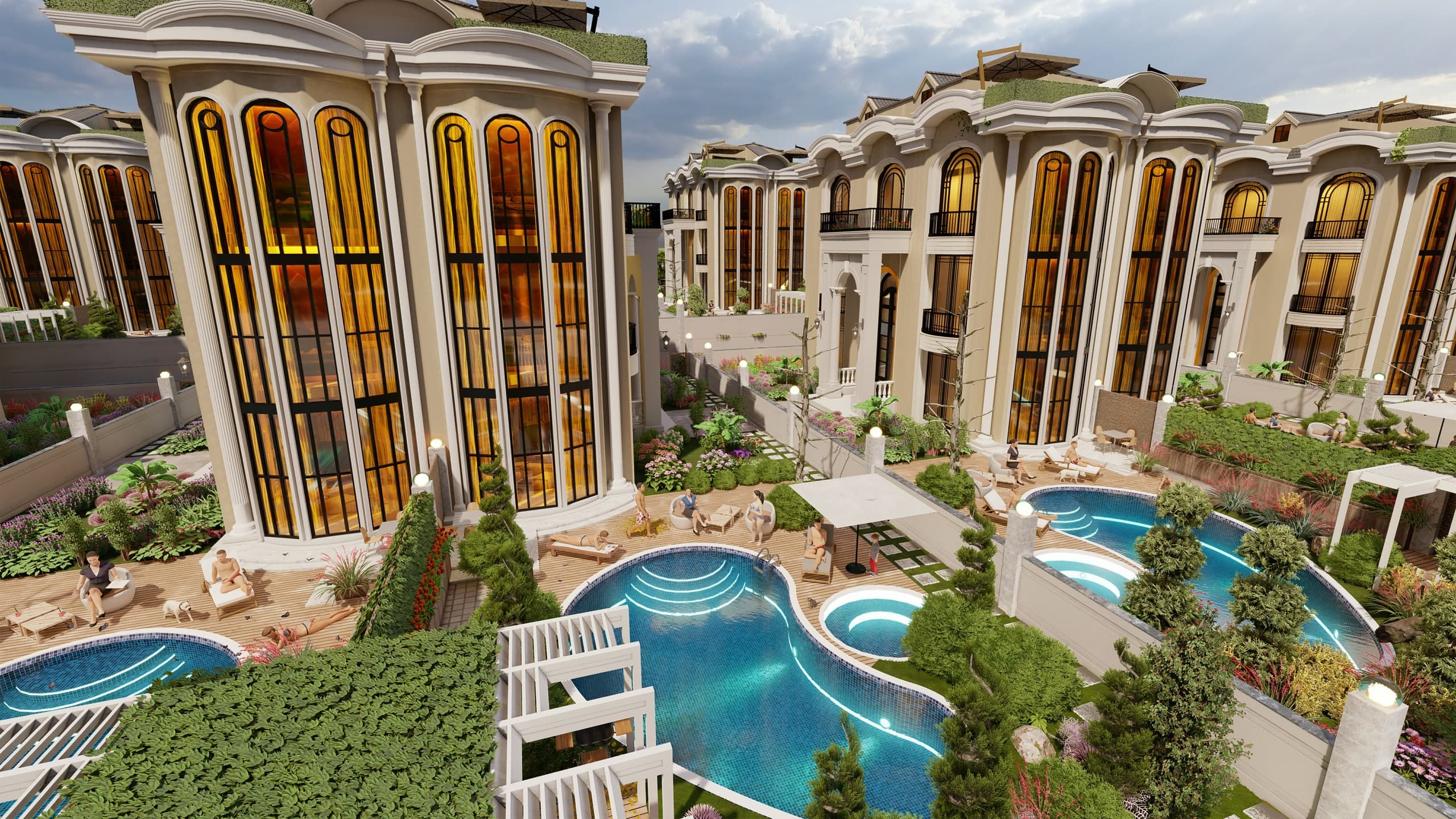Kasr Istanbul Villas — نما 8