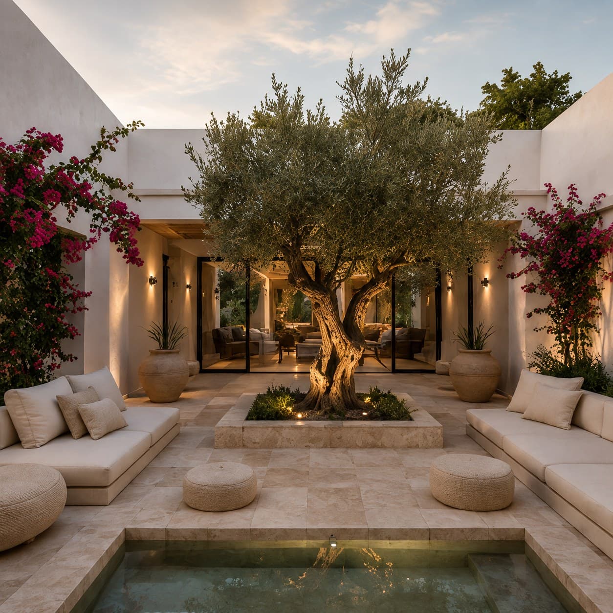 Cesme Courtyard Villa — view 2