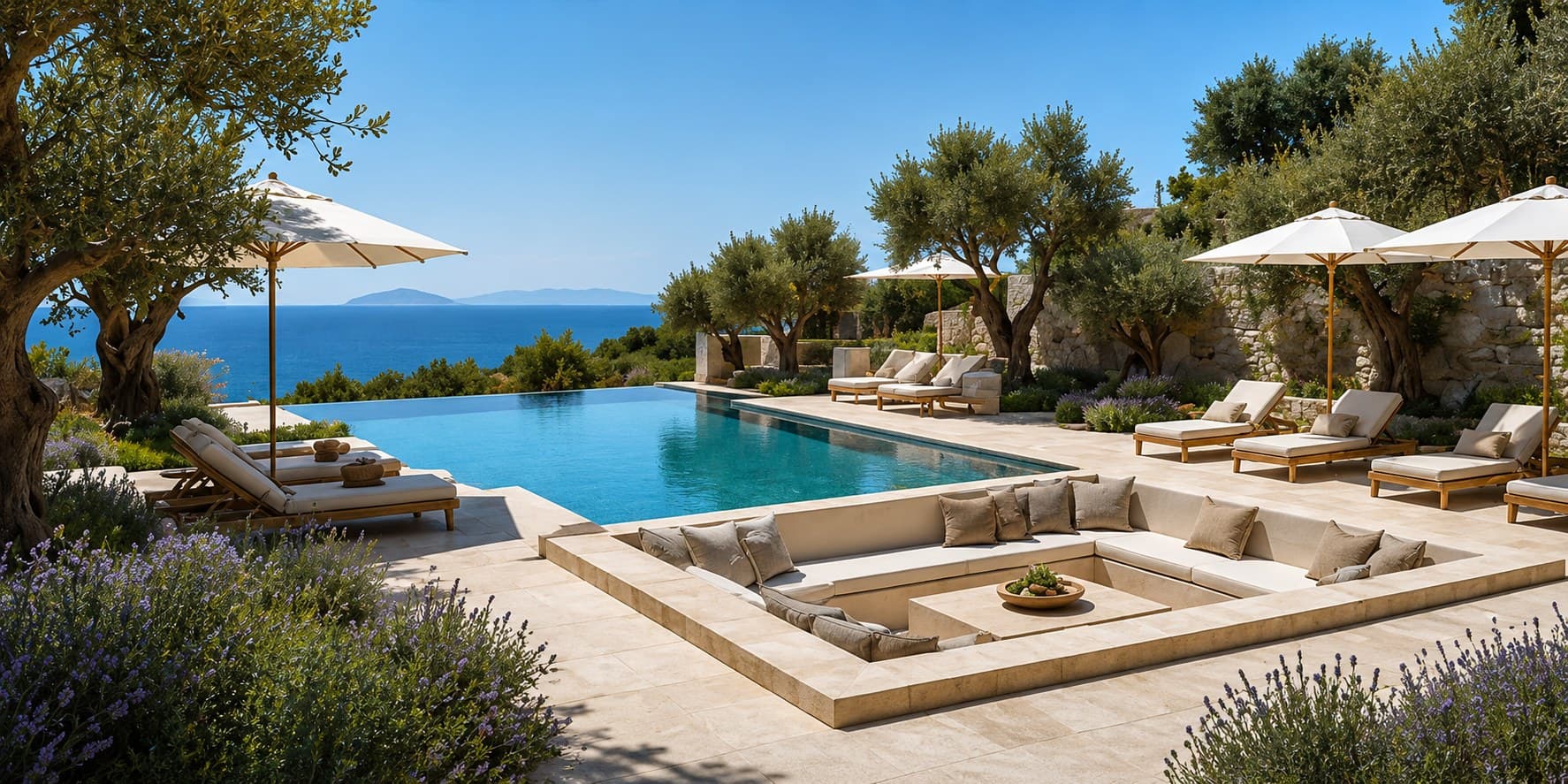 Cesme Courtyard Villa — view 3