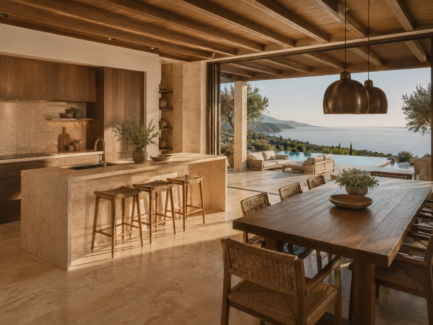 Mugla Hillside Courtyard Villa — Menteşe, Muğla