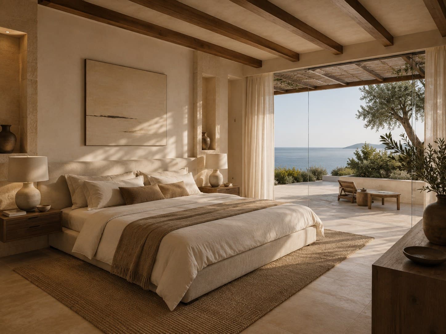 Mugla Hillside Courtyard Villa — view 2
