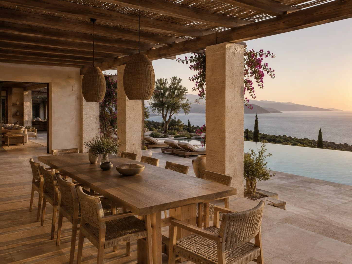 Mugla Hillside Courtyard Villa — view 7