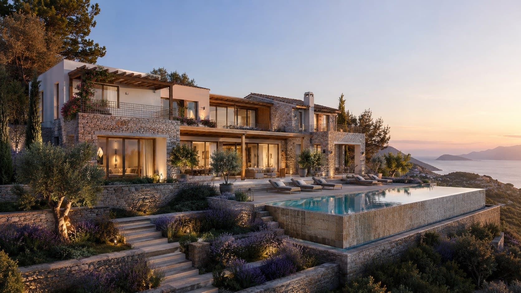 Muğla Luxury Mediterranean Villa — نما 2