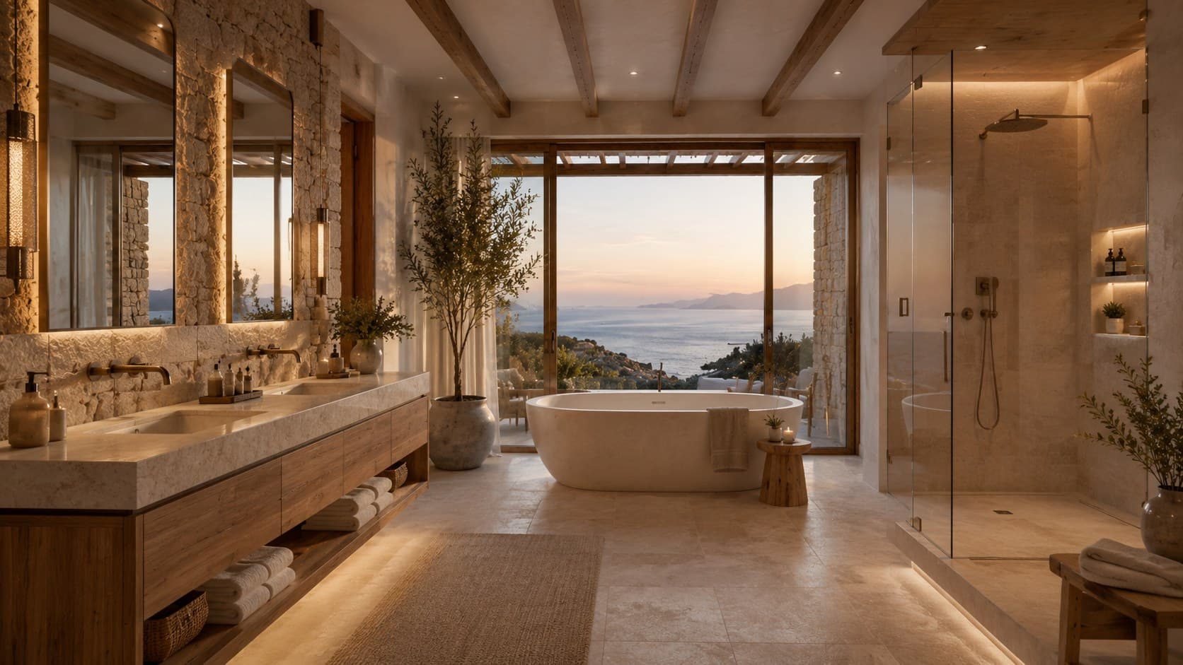 Muğla Luxury Mediterranean Villa — نما 3
