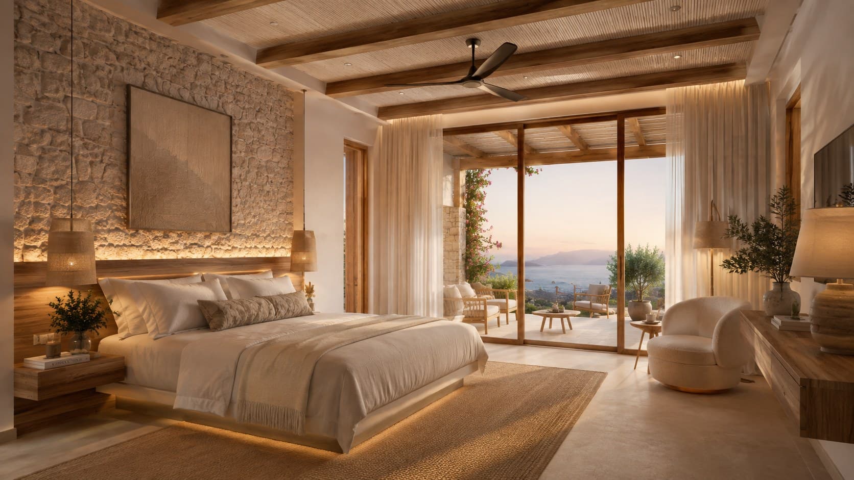 Muğla Luxury Mediterranean Villa — نما 4
