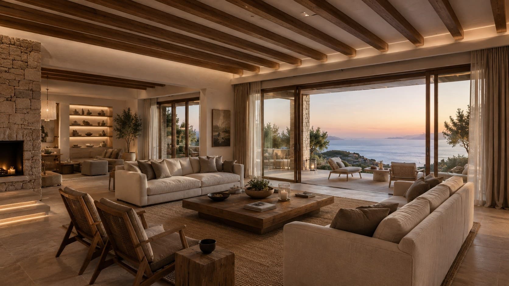 Muğla Luxury Mediterranean Villa — نما 5