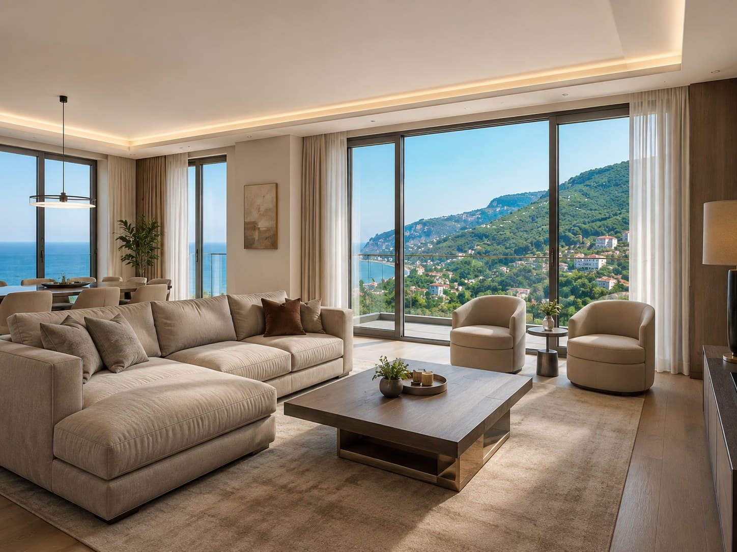 Trabzon Deniz Manzaralı Modern 3+1 Daire — view 2