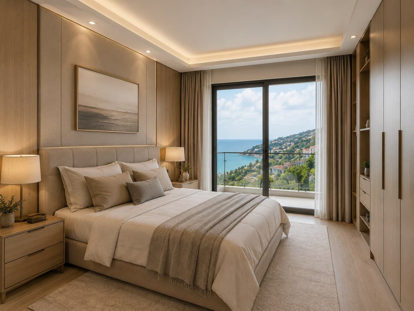 Trabzon Deniz Manzaralı Modern Daire — نما 4