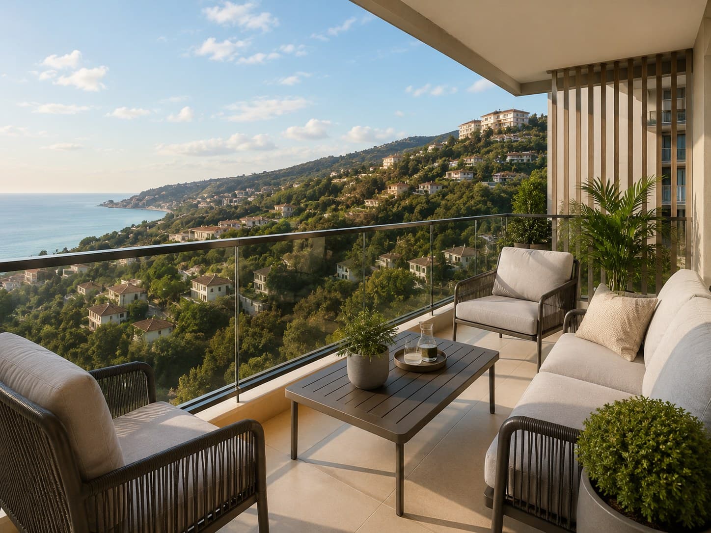 Trabzon Deniz Manzaralı Modern Daire — نما 5