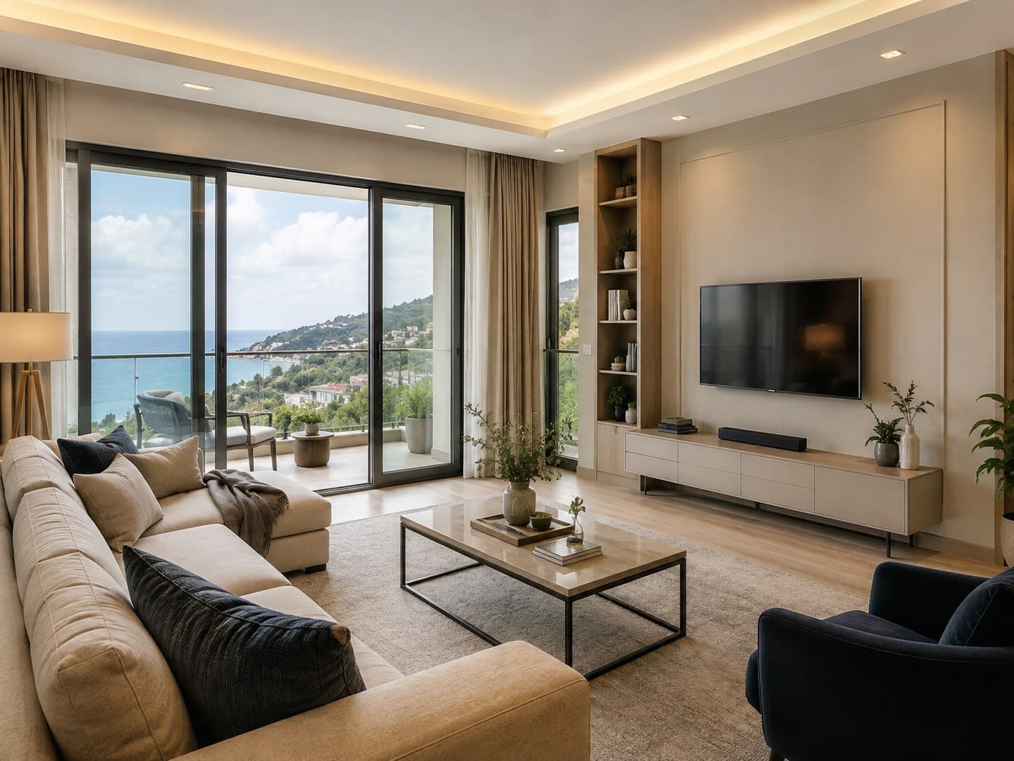 Trabzon Deniz Manzaralı Modern Daire — نما 6