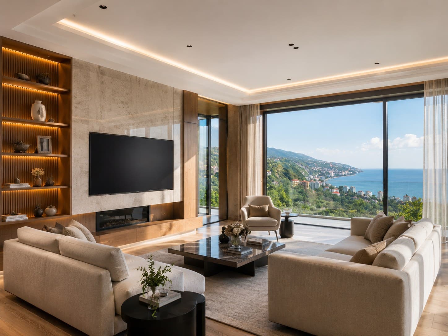 Trabzon Deniz Manzaralı Müstakil Lüks Villa — منظر 4
