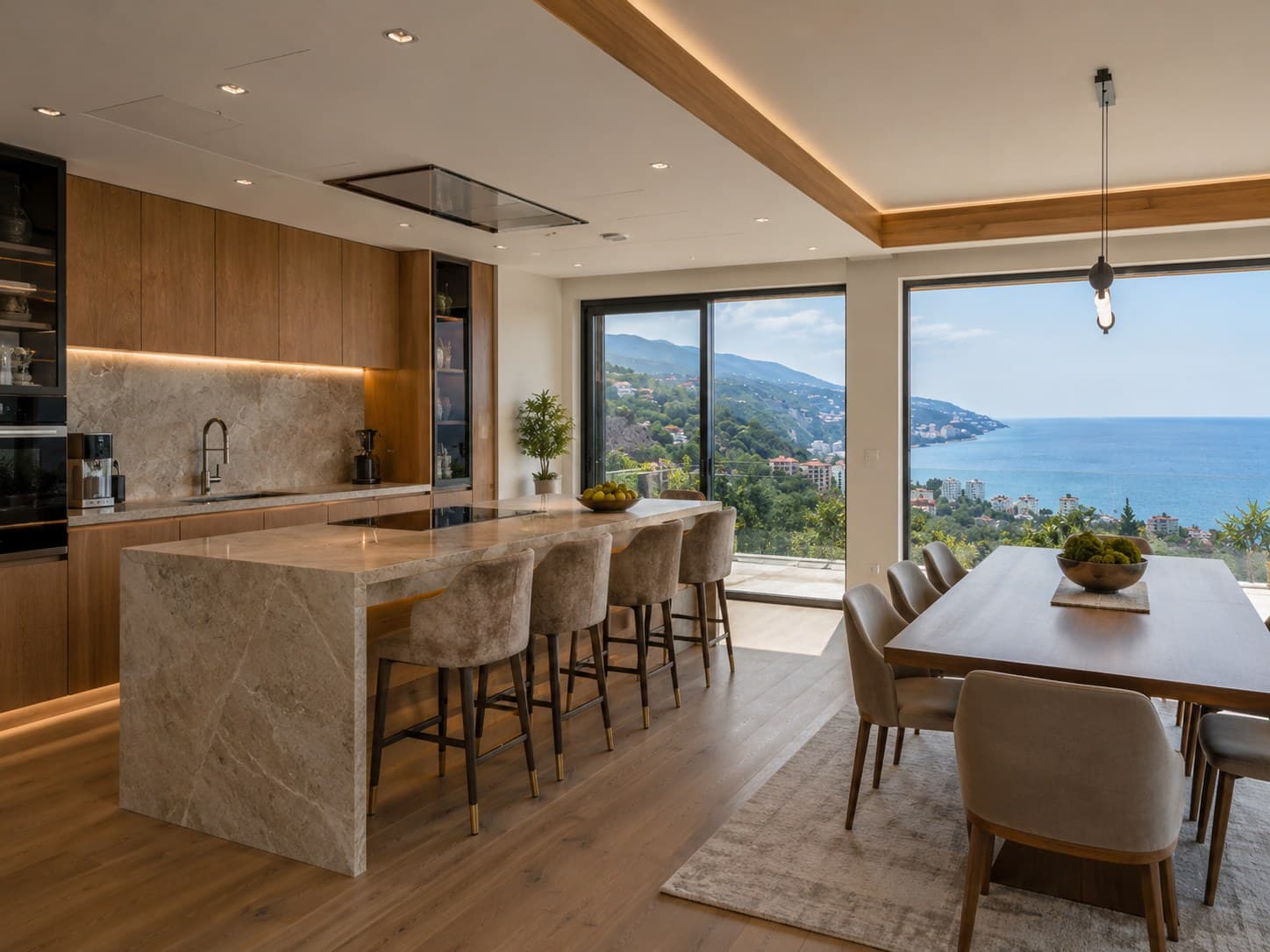 Trabzon Deniz Manzaralı Müstakil Lüks Villa — منظر 6