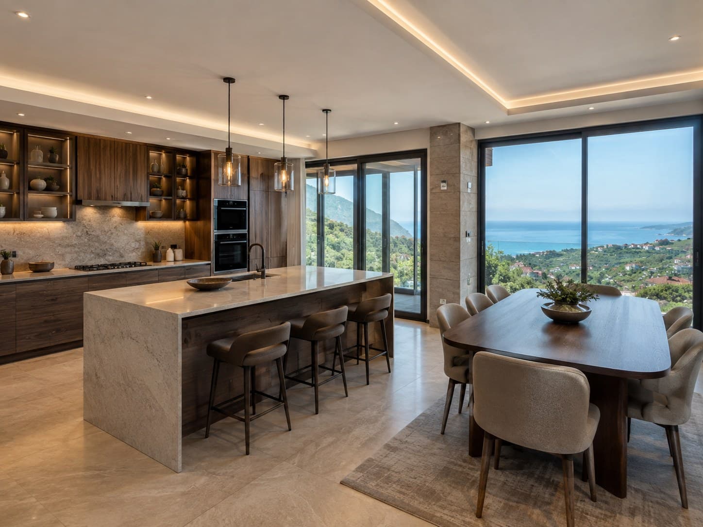 Trabzon Panoramik Deniz Manzaralı Lüks Villa — منظر 2