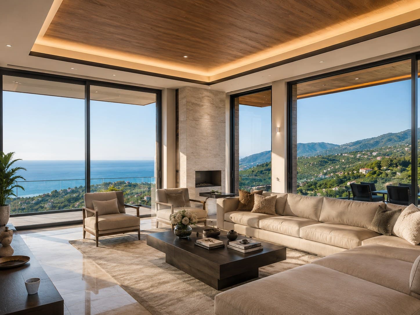 Trabzon Panoramik Deniz Manzaralı Lüks Villa — منظر 3